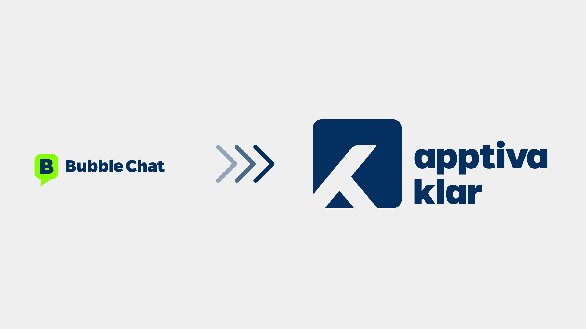 Bubble Chat wird zu Apptiva Klar – Rebranding unseres KI-Assistenten mit klarem Fokus auf Unternehmenswissen, entwickelt in der Schweiz.